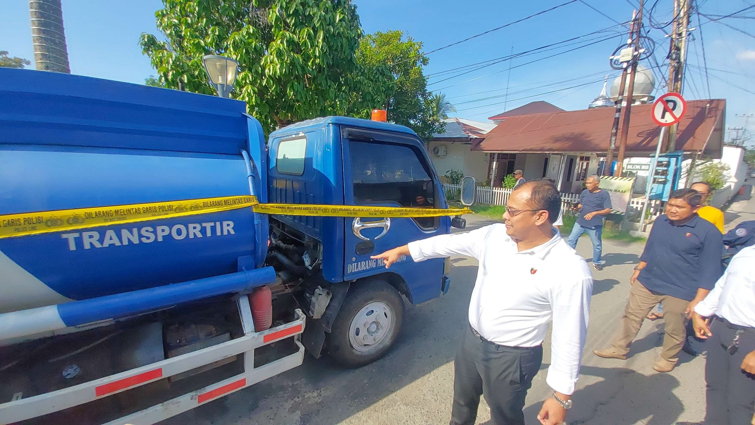 DITRESKRIMSUS BONGKAR PENYELEWENGAN SOLAR BERSUBSIDI